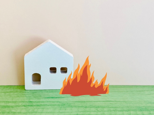 木造住宅は火事に弱い？