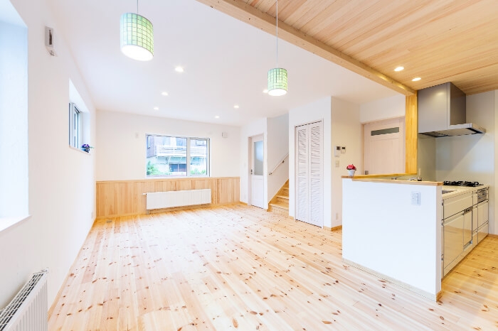 家族の健康に配慮した、安心できる素材