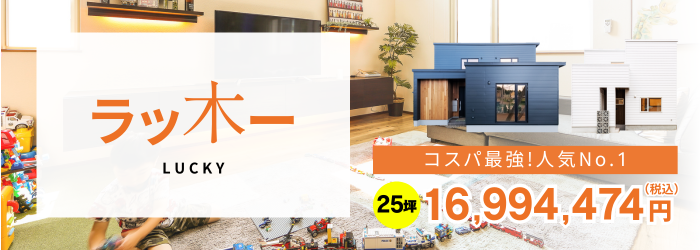 シンプルライフ|ラッ木ー　25坪価格16,230,650円